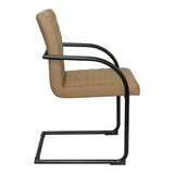 Ivey Modern Tan Dining Chair (Set of 2)