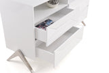 Candid Modern White Bedroom Set
