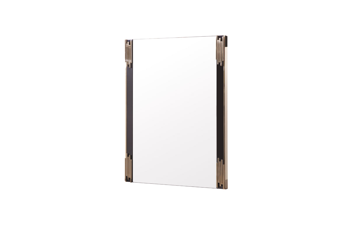 Token Modern Black & Gold Mirror