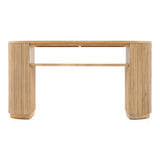 Jacobson Modern Natural Acacia Console Table