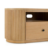 Jacobson Modern Natural Acacia TV Stand