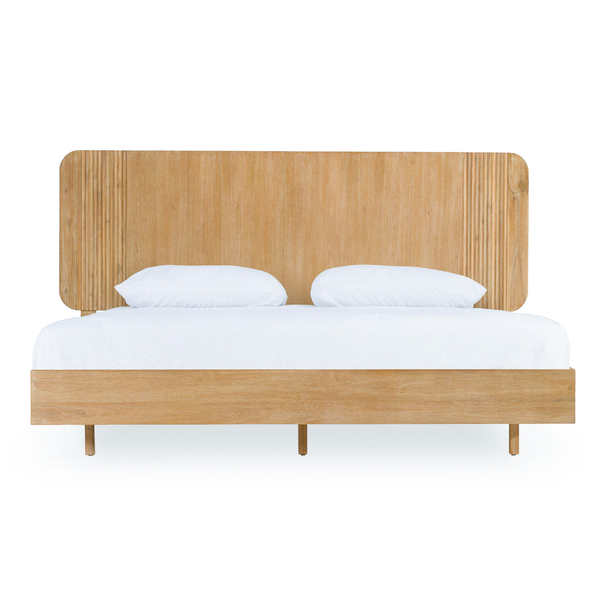 Jacobson Modern Natural Acacia Bed