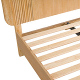 Jacobson Modern Natural Acacia Bed