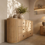 Jacobson Modern Natural Acacia Dresser