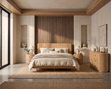 Jacobson Modern Natural Acacia Bed