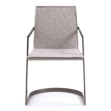 Jago Modern White Wash Grey Dining Chair