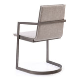 Jago Modern White Wash Grey Dining Chair