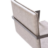 Jago Modern White Wash Grey Dining Chair