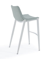 Jane Modern Light Grey Counter Stool Set of 2