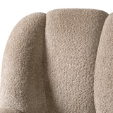 Janine Modern Tan Fabric Bed