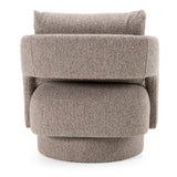 Johnny Modern Brown Fabric Accent Chair