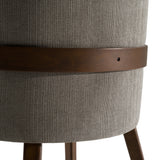 Jordan Modern Grey & Walnut Dining Chair (Set of 2)