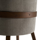 Jordan Modern Walnut & Grey Dining Set