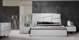 Chrysler Modern White 4-Piece Bedroom Set