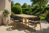 Evora Outdoor Eucalyptus Rectangular Dining Table