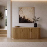 Kayce Modern Natural Oak Buffet