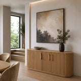 Kayce Modern Natural Oak Buffet