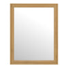 Kayce Modern Natural Oak Mirror