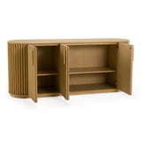 Kayce Modern Natural Oak Buffet