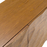 Killeen Modern Gold + Walnut Buffet