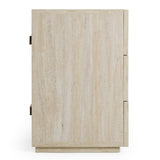 Lago Modern Faux Travertine Dresser