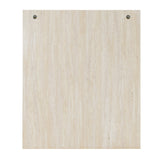 Lago Modern Faux Travertine Mirror