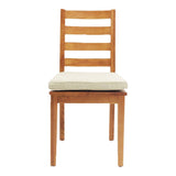 Lance Modern Ash Wood Dining Chair with Cushion (Set of 2)