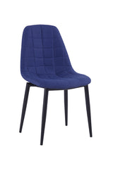 Zella Modern Blue Dining Chair (Set of 2)