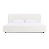  Mielcasa | White Modrest Liam Modern Ivory Fabric Upholstered Bed | SKU VGKK-KF.B2007-IVY | MPN: 81155|81155A|81156|81156A | Free Delivery & Free Return
