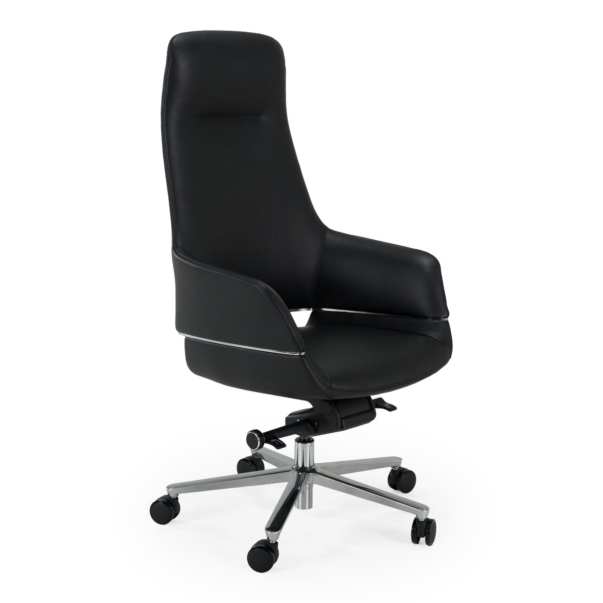 Liddell Modern Black Leather Executive Office Chair