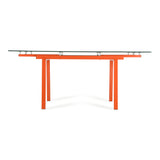 Linus Contemporary Glass Extendable Dining Table