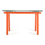 Linus Contemporary Glass Extendable Dining Table