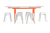 Linus Contemporary Glass Extendable Dining Table