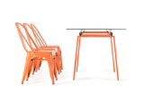 Linus Contemporary Glass Extendable Dining Table