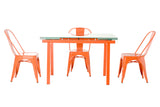 Linus Contemporary Glass Extendable Dining Table