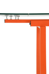 Linus Contemporary Glass Extendable Dining Table