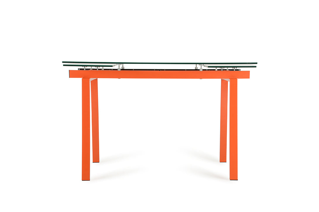 Linus Contemporary Glass Extendable Dining Table