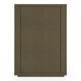 Lois Modern Beige Shagreen + Brass Chest