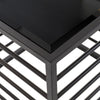 Malvo Modern Black + Glass End Table