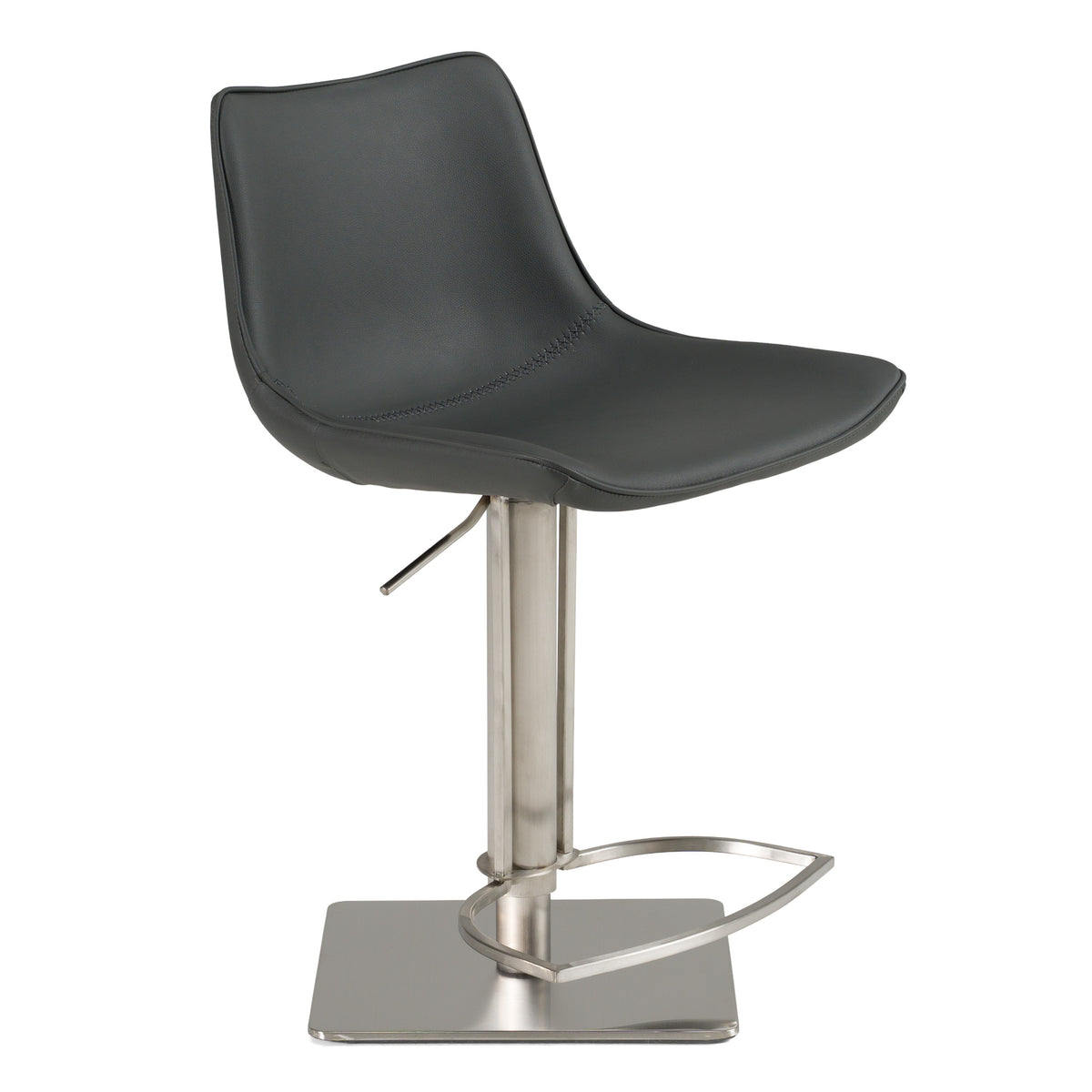 Manning Modern Grey Bar Stool