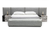 Maranello Queen Modern Grey Bed