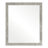 Marbella Italian Modern Grey Marble Mirror
