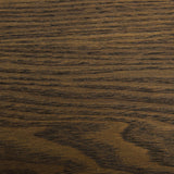 Marcia Mid-Century Tobacco & Antique Brass Dining Table