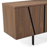 Mario Modern Walnut Veneer Buffet