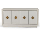 Marjorie Modern Cream & Brushed Gold Buffet