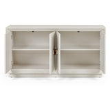 Marjorie Modern Cream & Brushed Gold Buffet