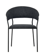 Marlynn Modern Dark Grey Dining Chair Set of 2