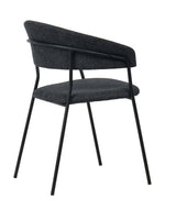 Marlynn Modern Dark Grey Dining Chair Set of 2