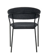 Marlynn Modern Dark Grey Dining Chair Set of 2
