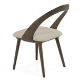 Mason Mid-Century Modern Beige & Grey Ash Dining Chair (Set of 2)